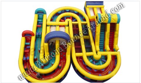 Rent a big obstacle course in Colorado for parties and events